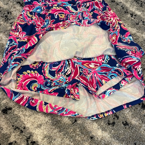 Lilly Pulitzer Perigi Boat Neck Romper Paisley Print Dress Small - Picture 14 of 14